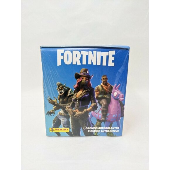 Fortnite Panini Ready to Jump Stickers Box 50 Packs Latin America - Picture 1 of 10